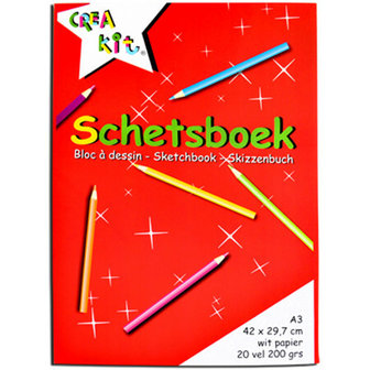 Schetsboek A3